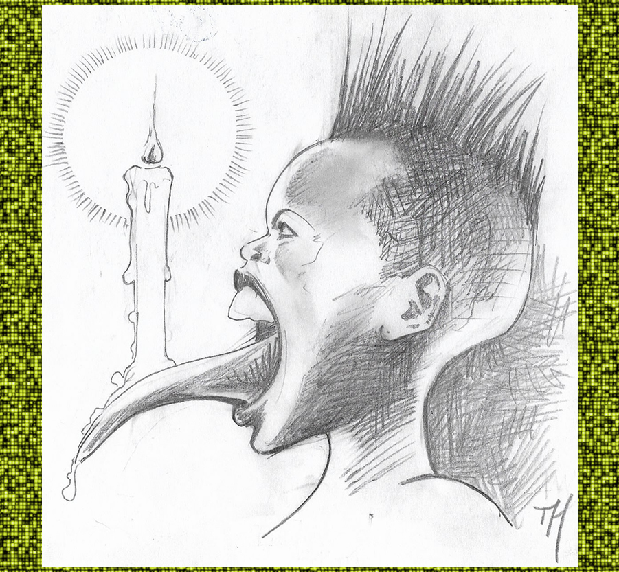 drawing of Maurizio Di Bona