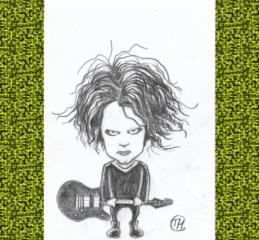 drawing of Maurizio Di Bona - Robert Smith