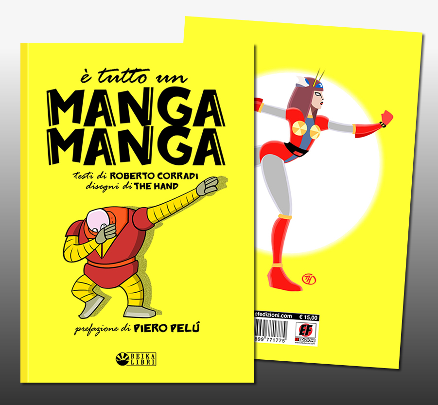 copertina del libro illustrato E' tutto un manga manga