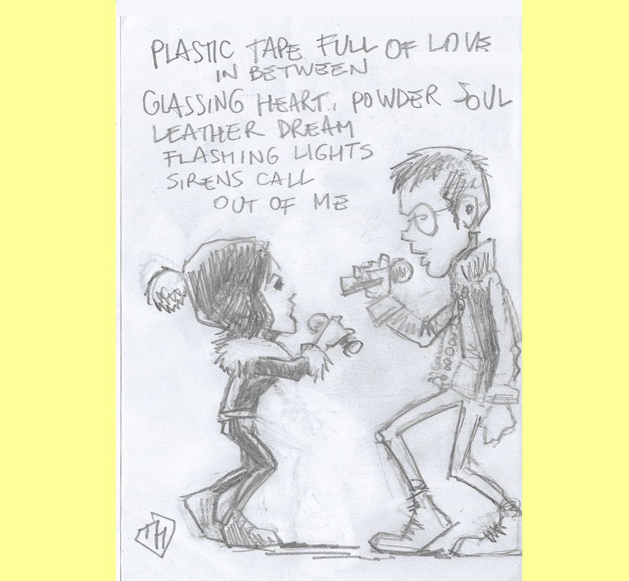 drawing of Maurizio Di Bona - Dolores O'Riordan